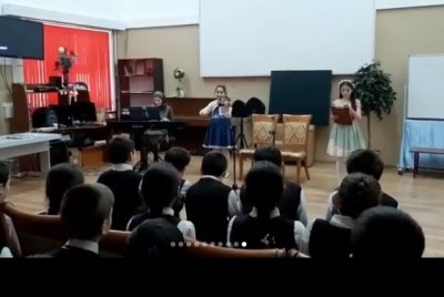 Концерт студийцев в Назрановском лицее