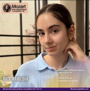 И вновь в центре внимания наша талантливая воспитанница Роза Мамилова.
